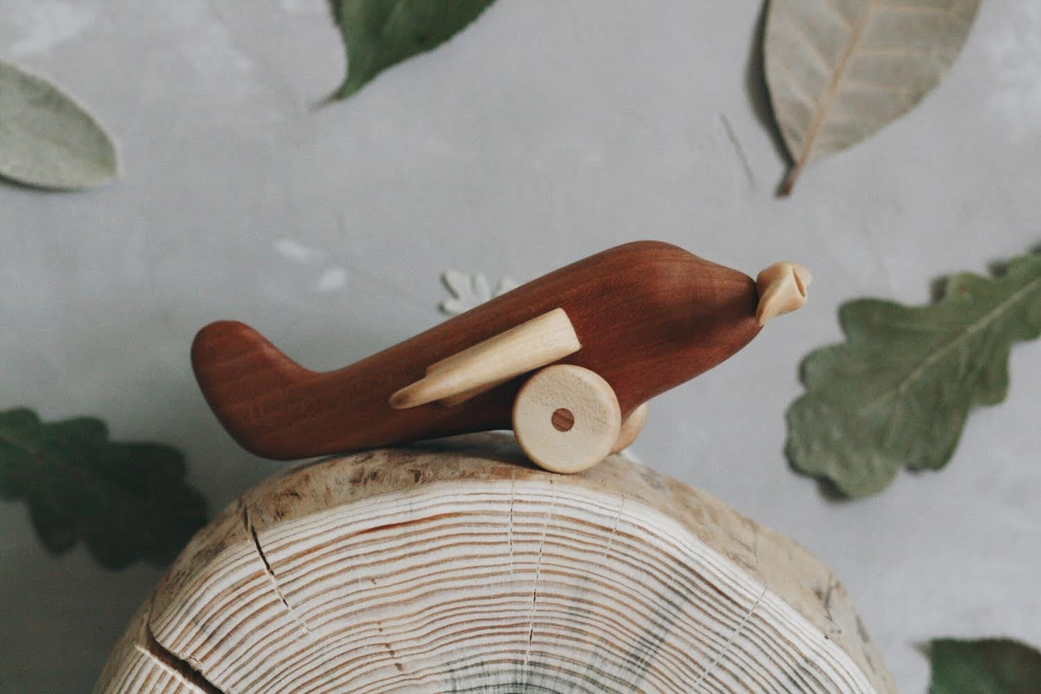 Wooden Natural Plane Toy from Tateplota– Ours to Yours
