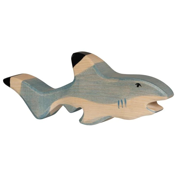 shark 80200 holztiger figure figurine ocean fish