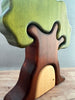 elf fairy tree house wooden toy children kids made in usa new hampshire green woodworks