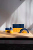 Ukrainian flag wooden stacking blocks set blue yellow children kids toys play donation