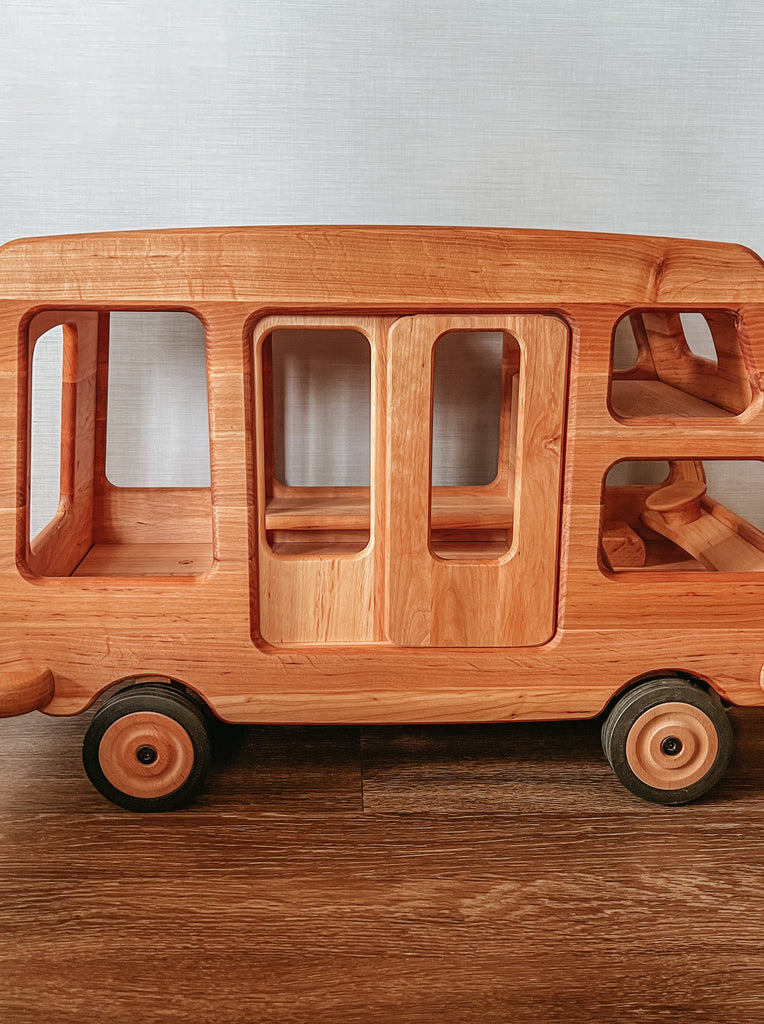Drewart camper camp van car wheels maileg camping toy vehicle car large play hand made wood wooden