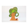 Wooden oak tree puzzle toy wooden caterpillar