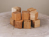 Tateplota small blocks stacking set oak ash maple beech hand made sanding natural toy children play montessori waldorf