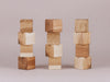 Tateplota small blocks stacking set oak ash maple beech hand made sanding natural toy children play montessori waldorf