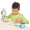 Baking cooking kids toy mixer tender leaf stand egg bread flour scale mixer play