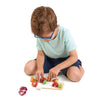 Chef cutting board toy children carrot tomato leek onion tender leaf toy play kitchen
