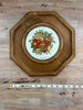 Goodwood vintage cheese board charcuterie wooden wood glass flowers floral dessert tray