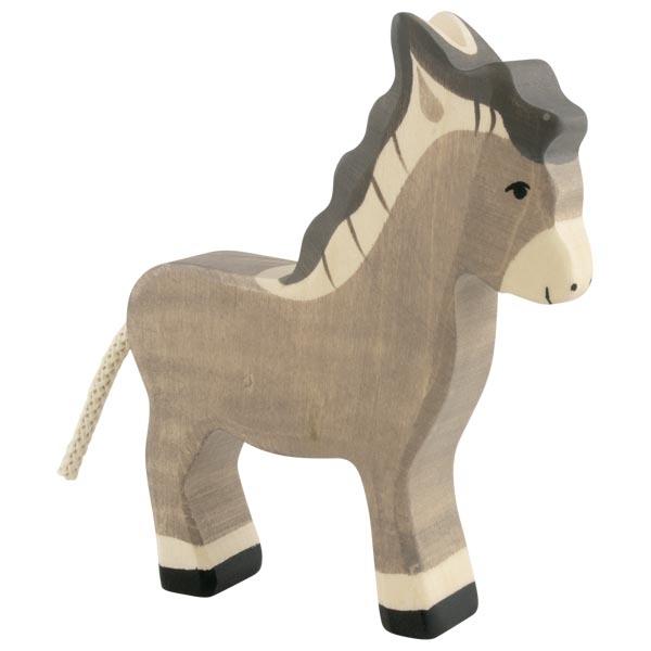 donkey animal farm 80046 wooden holztiger figurine