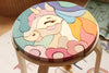 Wooden unicorn puzzle mosaic bright colorful magic mystical blocks skandico