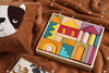 skandico the house block stacking mosaic puzzle building set autumn castle stairs