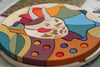 Skandico puzzle mosaic dinosaur colorful bright triceratops blocks build