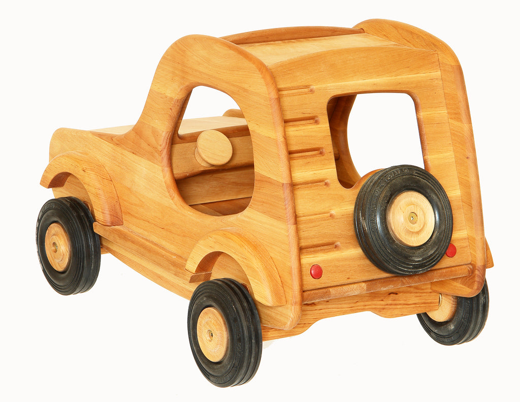 Drewart car natural vehicle wheels large big play toy toddler 